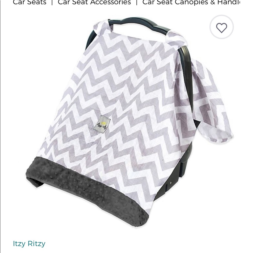 Itzy Ritzy Car Seat Cover